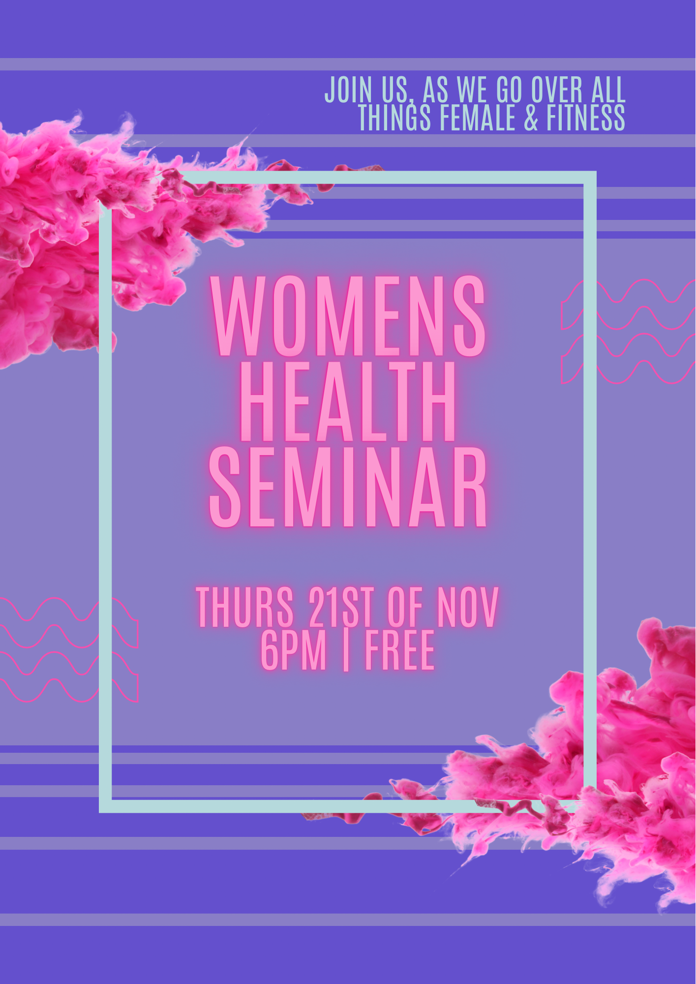 FREE FEMALE SEMINAR